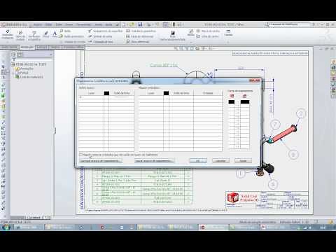 Desenho do Solidworks Convertendo Para Autocad