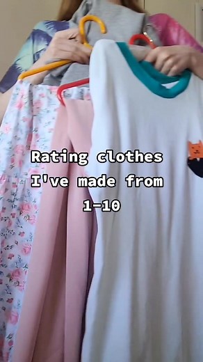 Rating clothes I've made from 1-10 #ratingclothes #memadeclothes