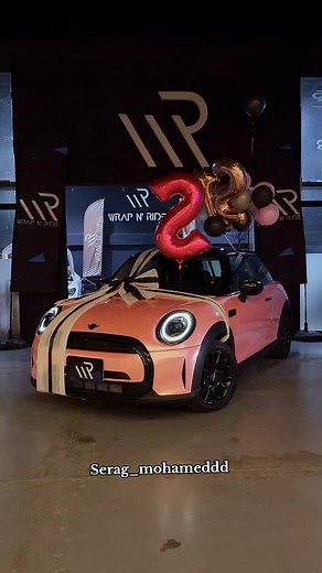 Pink Mini Cooper - Cinematic Mini Cooper Pink