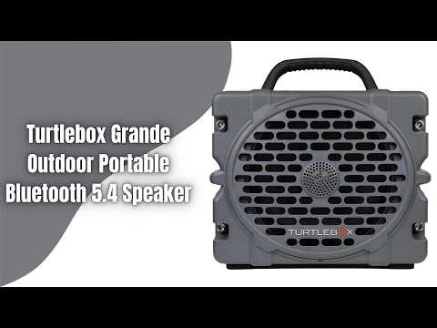 Turtlebox Grande Review | 126dB Rugged Outdoor Bluetooth Speaker with Deep Bass!