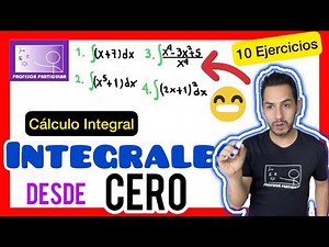 ✅​INTEGRALES Básicas por FÓRMULA [ 10 𝙀𝙟𝙚𝙧𝙘𝙞𝙘𝙞𝙤𝙨 𝙦𝙪𝙚 𝙙𝙚𝙗𝙚𝙨 𝘿𝙤𝙢𝙞𝙣𝙖𝙧 😎​🫵​💯​] Cálculo Integral