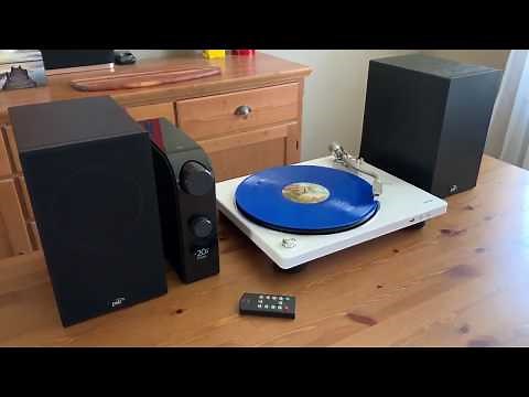 Denon DP 450USB turntable blogger review