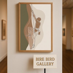 Rock Climbing Line Art Poster – Minimalist Wall Art for Adventure Lovers, Modern Fitness Gym Decor, Earth Tone Printable Artwork - Etsy