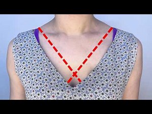 Reduce a Wide neckline in 5 Minutes , Very Easy : No Resewing 🤩