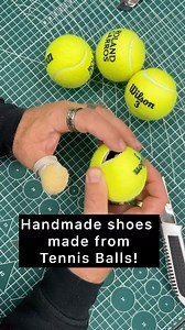 As a footwear designer, I like new challenges. That’s why I made shoes out of tennis balls. How do you like them? @wilsontennis @rolandgarros @iga.swiatek #tennisplayer #rolandgarros #fashioncreator #handmadewithlove #challange #shoes #tennis🎾 #michaelnovakpoland #wilsontennis #shoesmadefromtennisball | MAJK NOVAK
