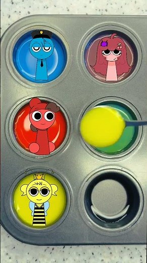 Magic Color Mix 💙❤️💛 | Ultimate Paint Transformation!"