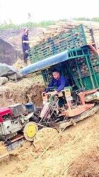 Overloaded Logging Truck ALMOST FLIPS! 😱