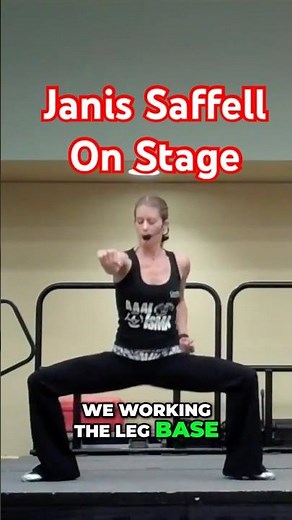 Janis Saffell On Stage ⎹ AAAI Fitness Conference Classic