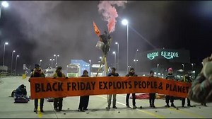 Climate activists target Amazon on Black Friday