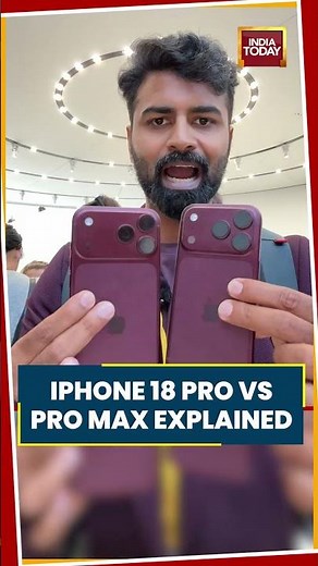 iPhone 18 Pro vs Pro Max: Cyrus Explains The Difference | Burgundy Iphone #iphone #apple
