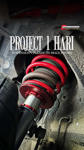 SET UP KAKI KAKI PASANG CUMAN SEHARI !! hiace ini sudah kita pasangkan set up premium suspensi dari garudajaya full set dari bagian coilover, stabilizer,dan shock adjustable . WITH MORE THAN 29 YEARS EXPERIENCE !! . 📍Garudajaya Modifikasi Semarang (Dr Cipto 143 Semarang), •Contact Us WA / TELFON (Harga, Konsultasi, Detail) Admin 1 : 081-824-9796 Admin 2 : 081-665-4709 Tiktok @garudajayamodifikasi @modifikasihiace