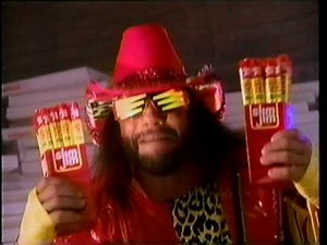 Slim Jim Pizza Box Commercial (Macho Man Randy Savage) (1996)