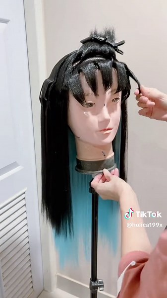 Muichiro from Demon Slayer Wig Commission