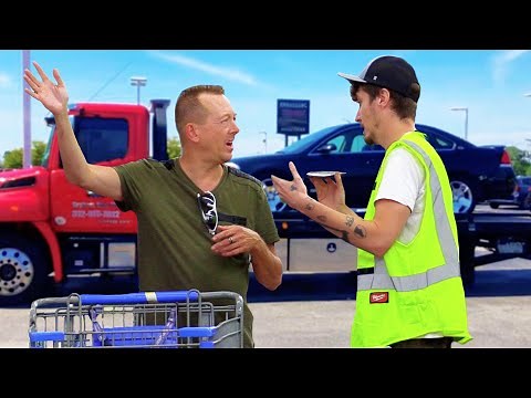 Towing People's Cars Prank!