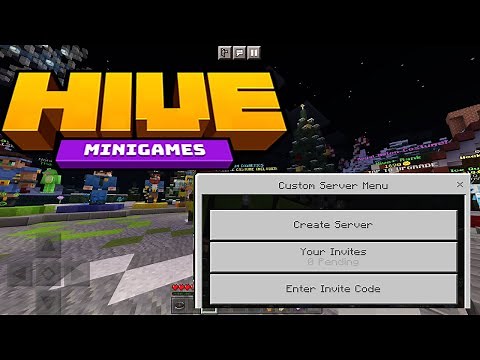 Minecraft Bedrock Edition: How to Create a Custom Hive Game for You & Your Friends!