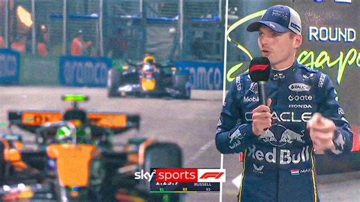 Max Verstappen fumes at Lando Norris over Singapore GP Qualifying incident as McLaren driver dismisses criticism