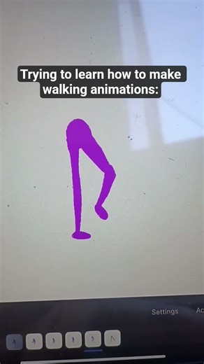 walking animations#animatin#art#artshorts#fypviral#fyp