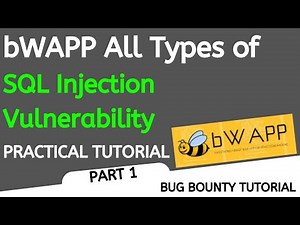bwapp sql injection || Part 1 || bwapp sql injection solution || bwapp tutorial || Cyber World Hindi