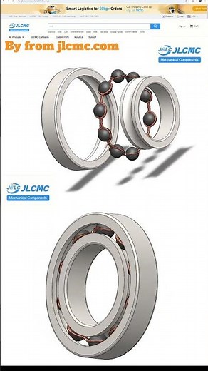 Deep Groove Ball Bearing📌#bearing #jlcmc #jlc ‪@Er_Simmu1014‬