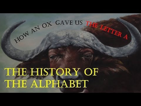 How an Ox Gave Us the Letter A: The History of the Alphabet