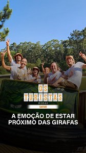 Durante a "Missão Safari" os nossos turistas tiveram um momento emotivo com as girafas, que irão recordar para sempre 🦒🤍 Também acompanhou o momento? | TVI