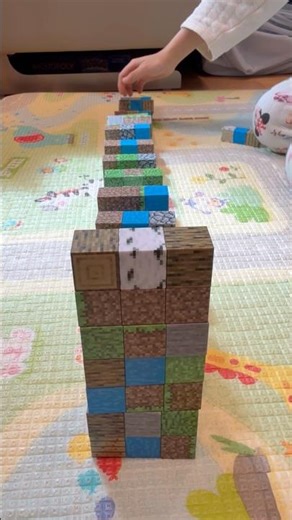 Funny magnetic cube dominoes #domino