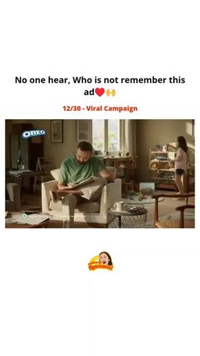 Unfiltered opinions on Instagram: "Step into a world of pure nostalgia with this unforgettable Oreo campaign that has etched itself into the hearts of millions. Capturing the innocent charm of childhood, the ad features a young girl and her father sharing a playful moment centered around the iconic "Twist, Lick, Dunk" ritual. By transforming a simple snack into a bridge for emotional connection, Oreo successfully created a timeless narrative of family bonding that remains one of the most recogni