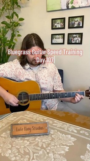 Bluegrass Guitar Speed Training Day 107