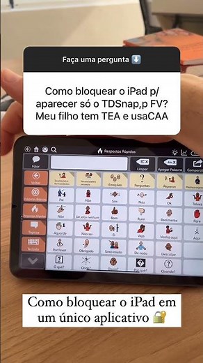How to lock iPad to a single APP (guided access) #alternativecommunication #ipad