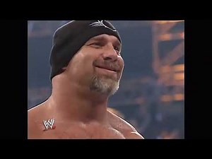 Goldberg is arrested after attacking Brock Lesnar: WWE No Way Out 2004