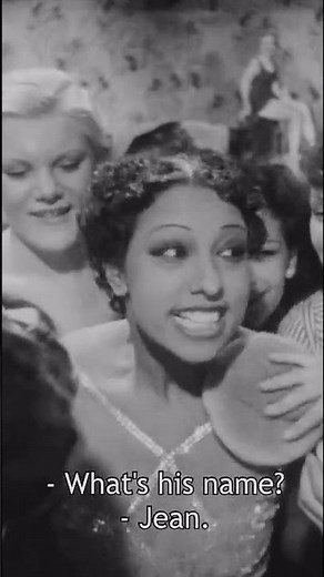 JOSEPHINE BAKER in "ZOU ZOU" (1934) #blackvenus #legend #josephinebaker #frenchcinema