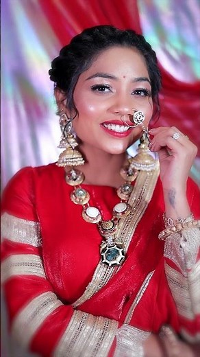 Beautiful Indian Bridal Look 👰‍♀️✨