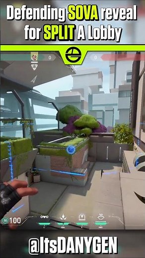 Sova Defending Reveal for A Lobby on SPLIT