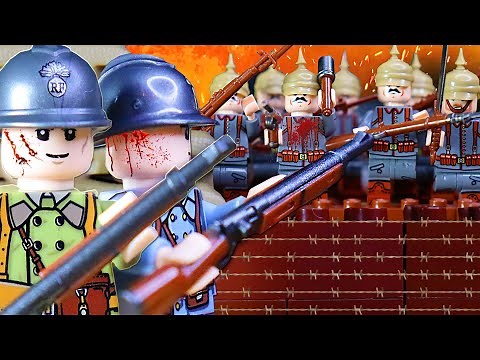 I Built WW1 Trench Warfare in LEGO…
