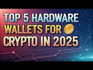 Top 5 Hardware Wallets for Crypto in 2025 🔐 | Best Cold Wallets Ranked!