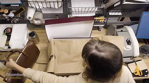 It takes a team of 22 employees to hand-craft this complicated leather carry-all briefcase. Read about how to make a leather briefcase: https://goo.gl/yyzRQ9 | NDTV Profit