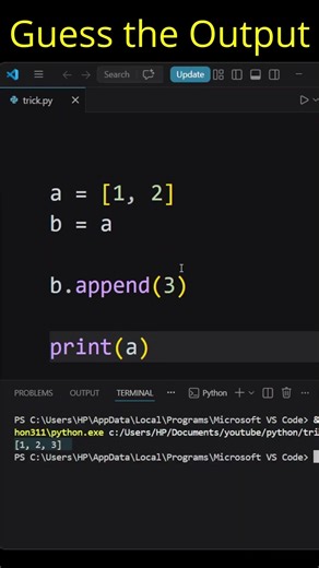Python List Trap 😳 Most People Get This Wrong! #tamil