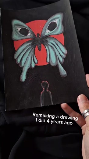 so glad to see the evolution 🦋 #art #fyp #procreate