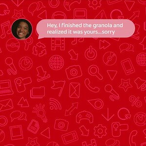 Turns out #SmileFirst works over text too! 😊 | Colgate