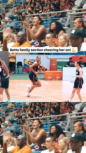 70 reactions | Sienna’s cheer squad was with her all the way to gold! 磊 #U18AmeriCupW | FIBA Women's AmeriCup | Facebook