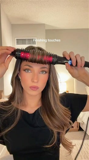 no better feeling than your blowout finishing touches #haircare #infrared #hairstyle #hairtutorial