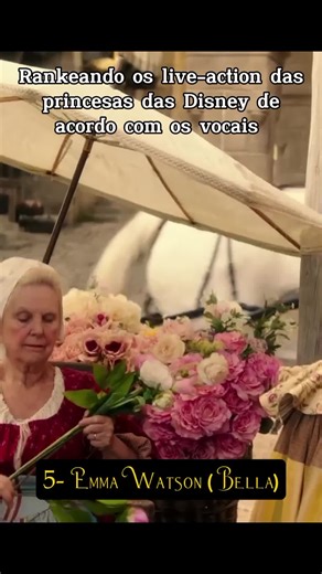 Minha opinião!! #emmawatson #lilyjames #naomiscott #hallebayle #rachelzegler #liveactiondisney #disney #naoflopatiktok