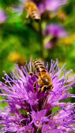Bee Waggle Dance Frenzy! 🐝✨ #Animals #Nature