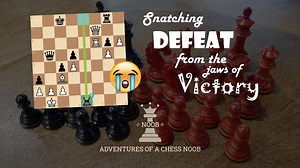 Snatching defeat from the jaws of victory…