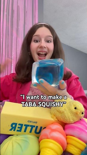 Go watch my EASY TABA SQUISHY TUTORIAL! 😱🤭 *How to Make a Taba Squishy at Home*
