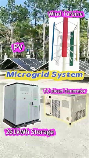 Off‑Grid Industrial Microgrid Solution | Wind‑PV‑Storage‑Diesel Hybrid System. #EnergyStorage