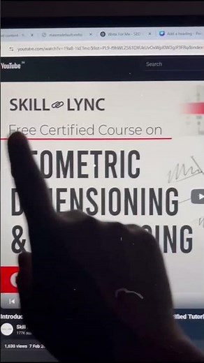 "Mechanical Engineers, Don't Miss This FREE GD&T Course! 🚀 #shorts #mechanicalengineer