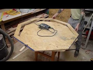 Build Poker Table woodworking