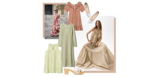 6 trending summer dresses and the best shoes to wear them with