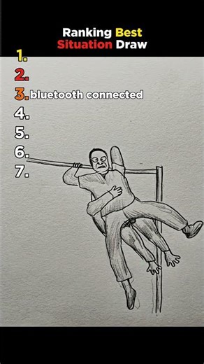 Ranking Best Situation Draw 😂 #funny #fails